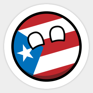 Puerto Ricoball Sticker